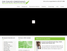 Tablet Screenshot of davidgreening.com.au